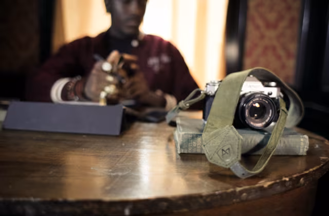 The Original Camera Stap II - Two Tone Edition -Sofe Olive & Grey