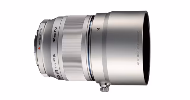 Olympus M.ZUIKO DIGITAL ED 75mm f/1.8 lens