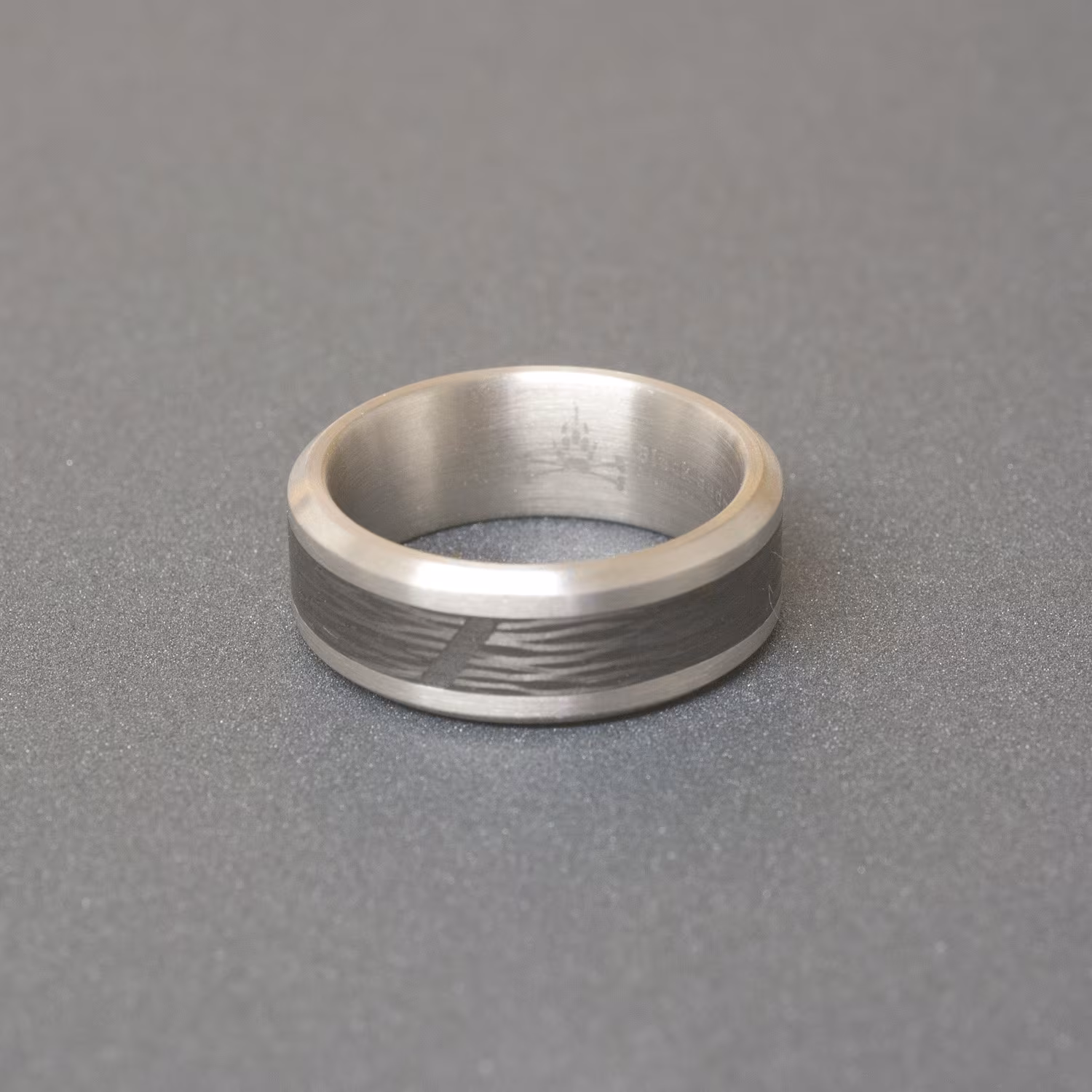 Black Badger Rings of Titanium & Carbon Fiber_3