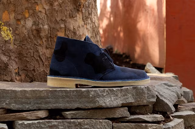 Clarks Desert Boot - Navy Camo_2