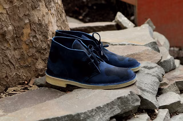 Clarks Desert Boot - Navy Camo_3
