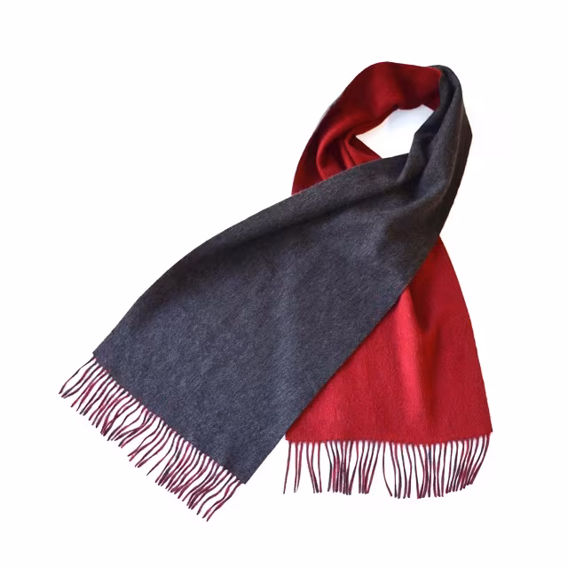 Qi New York Double Face Woven Scarf