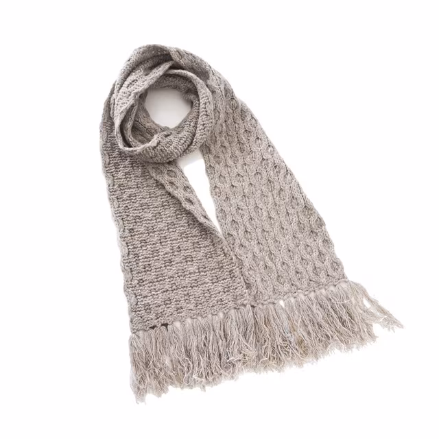 Qi New York Honey Comb Scarf