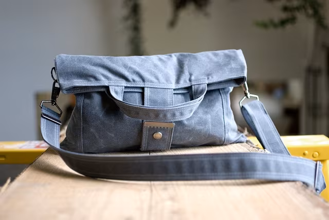 The Paperback in Waxed Canvas by Moop_4