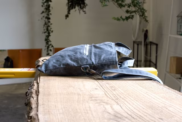 The Paperback in Waxed Canvas by Moop_5