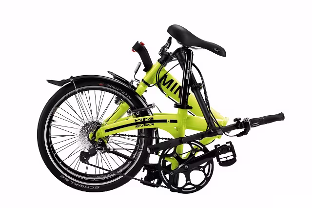 MINI Cooper Folding Bike Lime_2