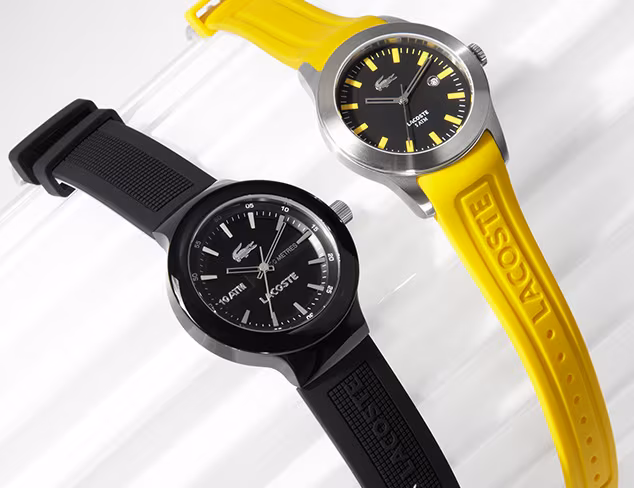 Sporty Watches ft. Lacoste at MYHABIT