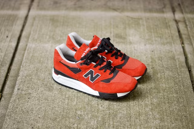 New Balance M998 - Red/Black