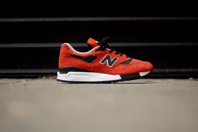 New Balance M998 - Red/Black