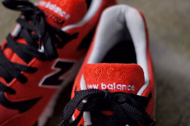 New Balance M998 - Red/Black