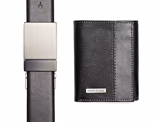 Van Heusen Wallets & Belts at MYHABIT
