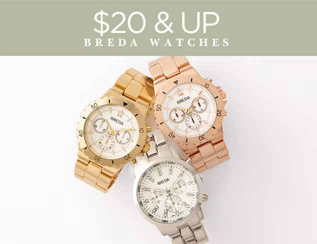 $20 & Up Breda Watches at MYHABIT