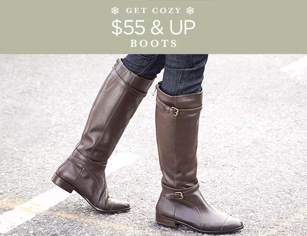 $55 & Up Boots at MYHABIT