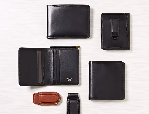 Bosca Leather Goods at MYHABIT
