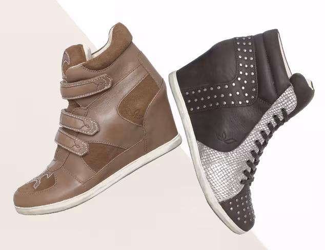 Higher Ground Wedge Sneakers at MYHABIT