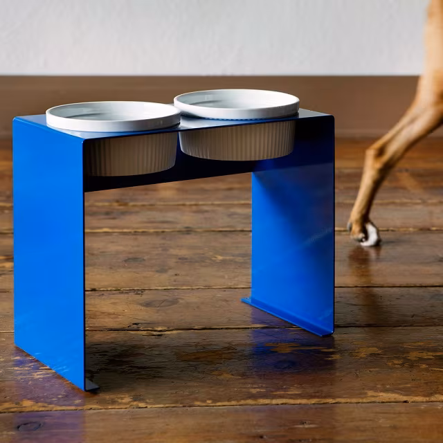 Elevated Pet Feeder by John Beck Steel_4