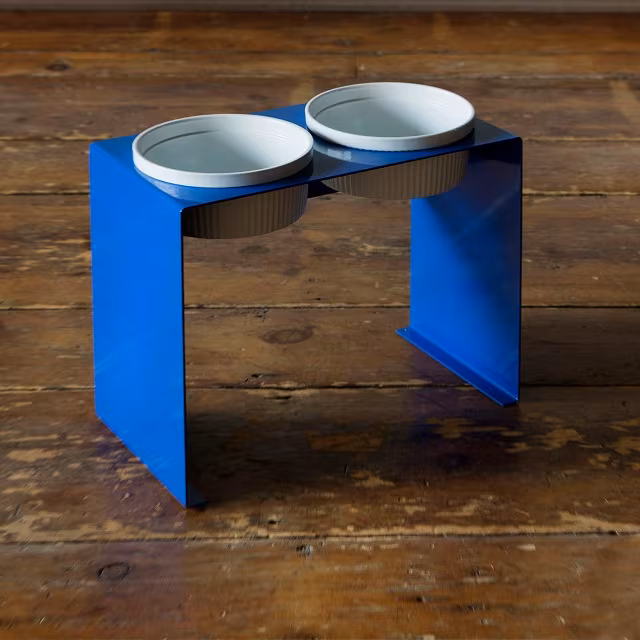 Elevated Pet Feeder by John Beck Steel_5