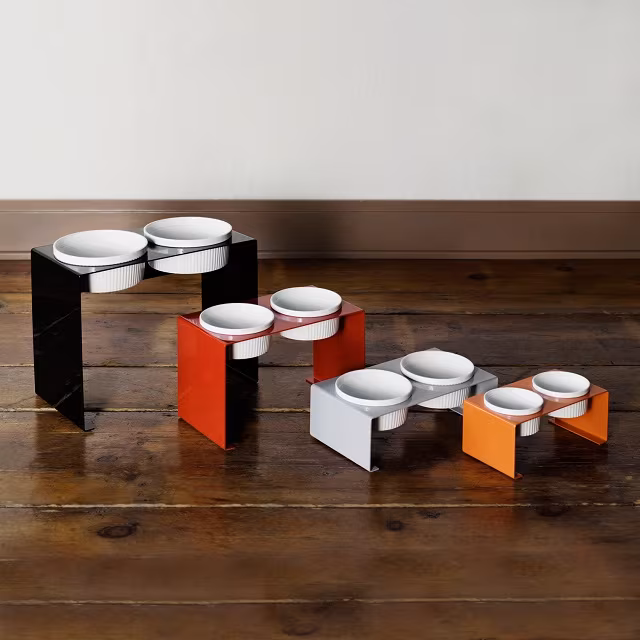 Elevated Pet Feeder by John Beck Steel_7