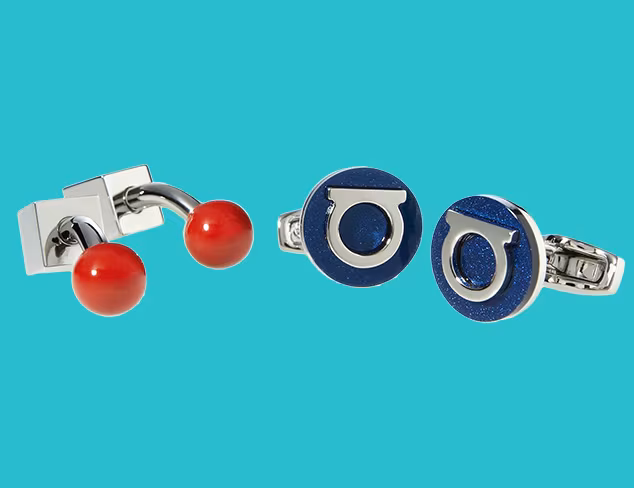 Salvatore Ferragamo Cufflinks & More at MYHABIT