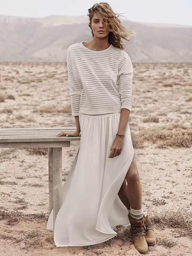 MANGO Spring Summer 2014 Lookbook by Daria Werbowy_11