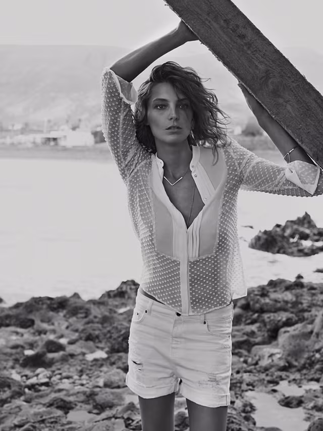 MANGO Spring Summer 2014 Lookbook by Daria Werbowy_17