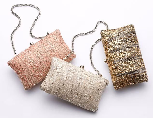 Party Perfect Clutches at MYHABIT