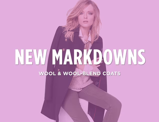 Up to 80 Off Wool & Wool-Blend Coats at MYHABIT