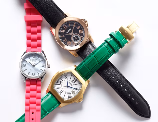 Cool & Casual Watches feat. Invicta at MYHABIT