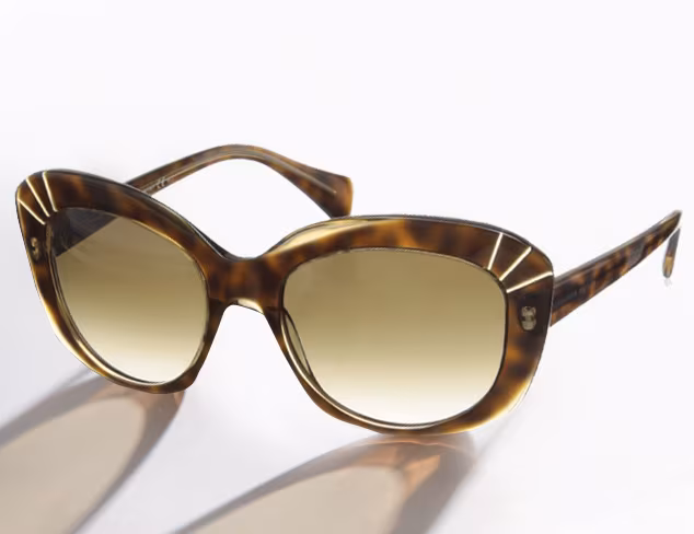 Sunglasses feat. Alexander McQueen at MYHABIT