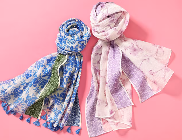 Micky London Spring Saree Scarves at MYHABIT