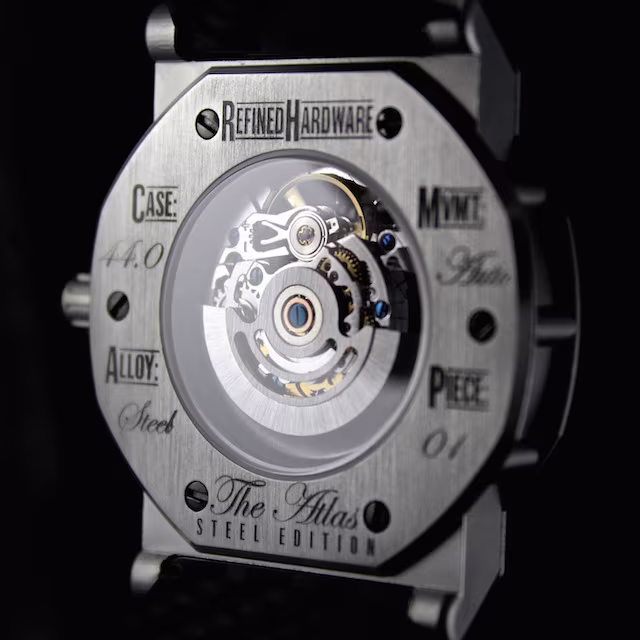 Refined Hardware Project 4: Atlas Steel Edition Watch