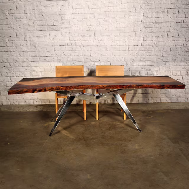 Indo Modern Rugby 3 Tone Dining Table_1