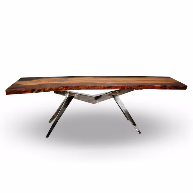 Indo Modern Rugby 3 Tone Dining Table_2