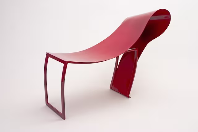 VB Studio Works Ruffle Stool