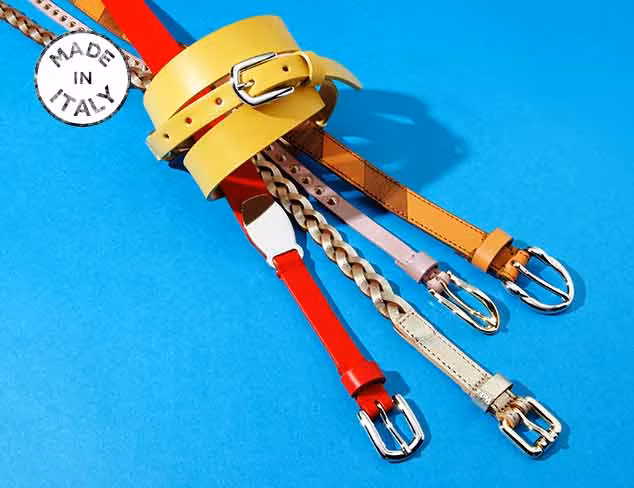 Made In Italy Bergè Belts at MYHABIT