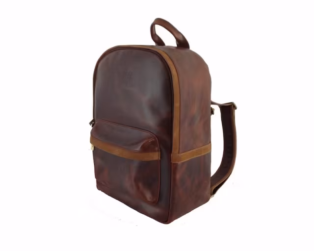 Avallone Handmade Antique Leather Backpack_1
