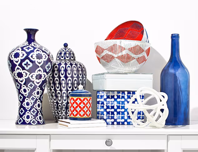 Red, White & Blue Décor & More at MYHABIT
