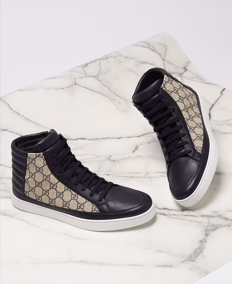 Gucci GG Supreme High-top Trainers