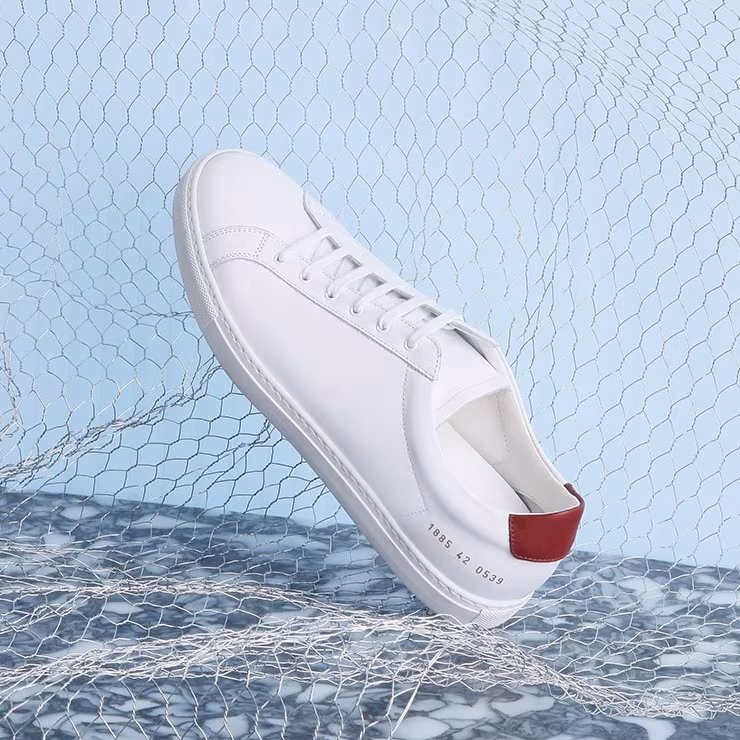 Common Projects Achillies Retro Leather Trainers