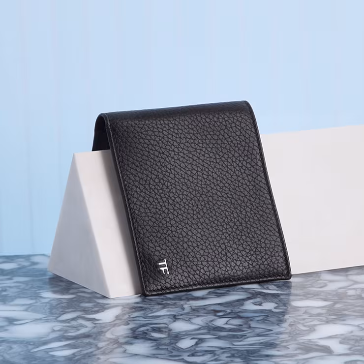 Tom Ford Grained Leather Billfold Wallet