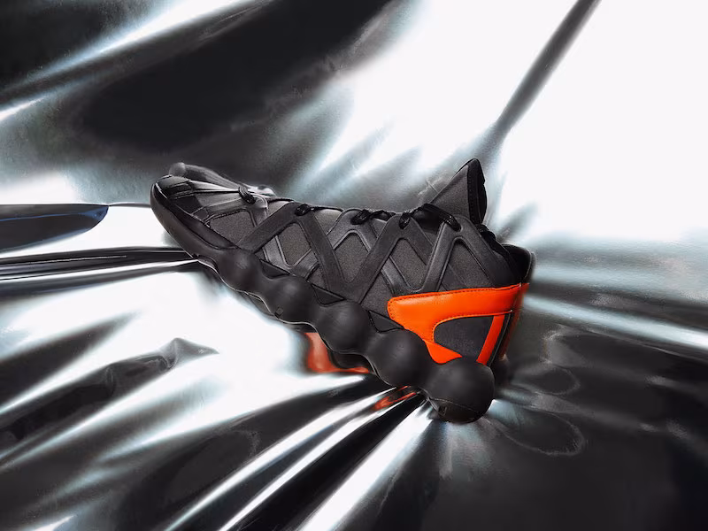 Y-3 Kyujo Contrast-Heel High-Top Trainers