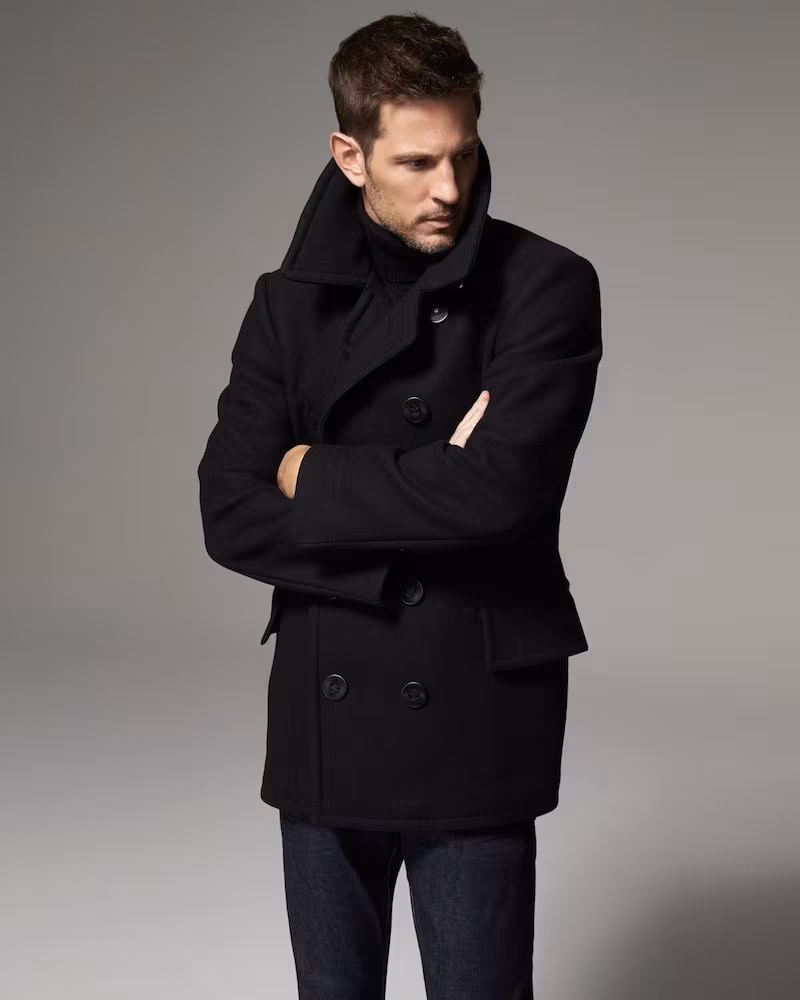 TOM FORD Wool-Blend Pea Coat