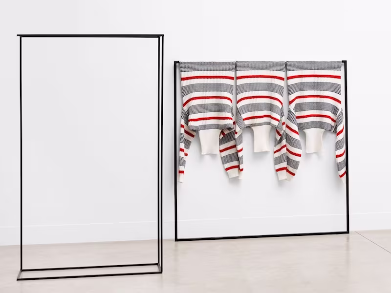 Tomorrowland Striped Roll-Neck Sweater