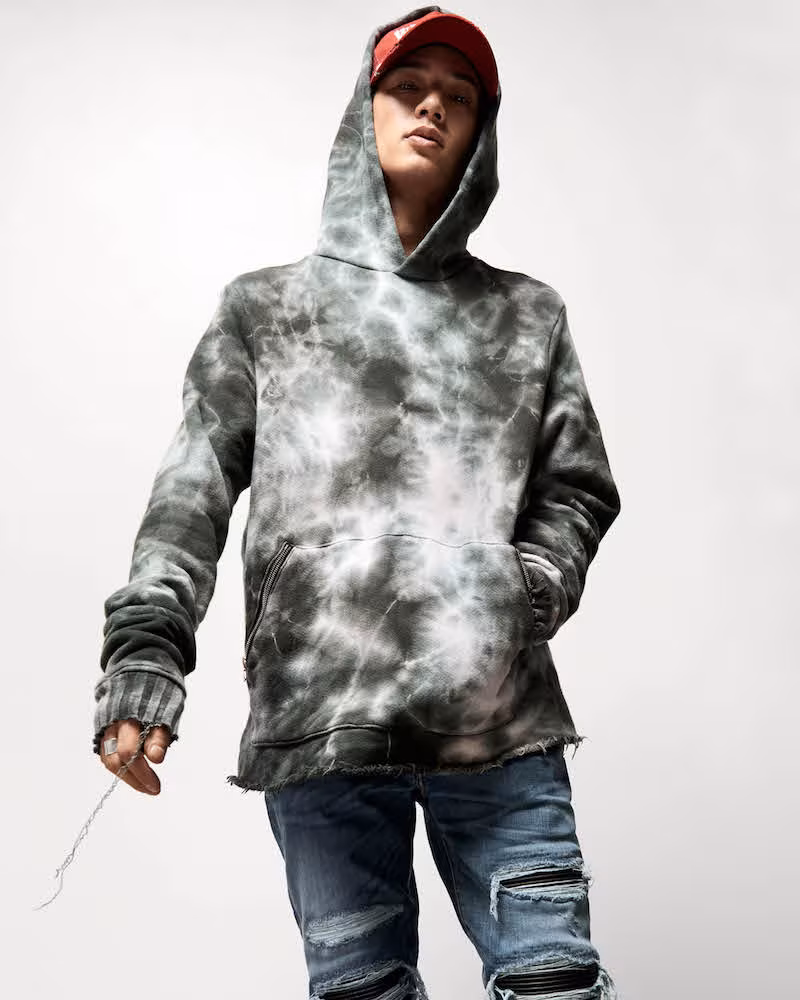 AMIRI Tie-Dyed Cotton Hoodie