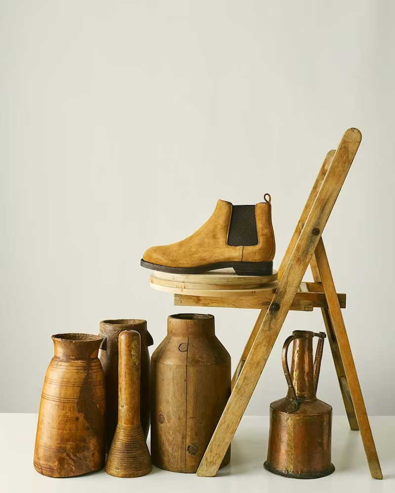 A.P.C. Simeon Suede Chelsea Boots