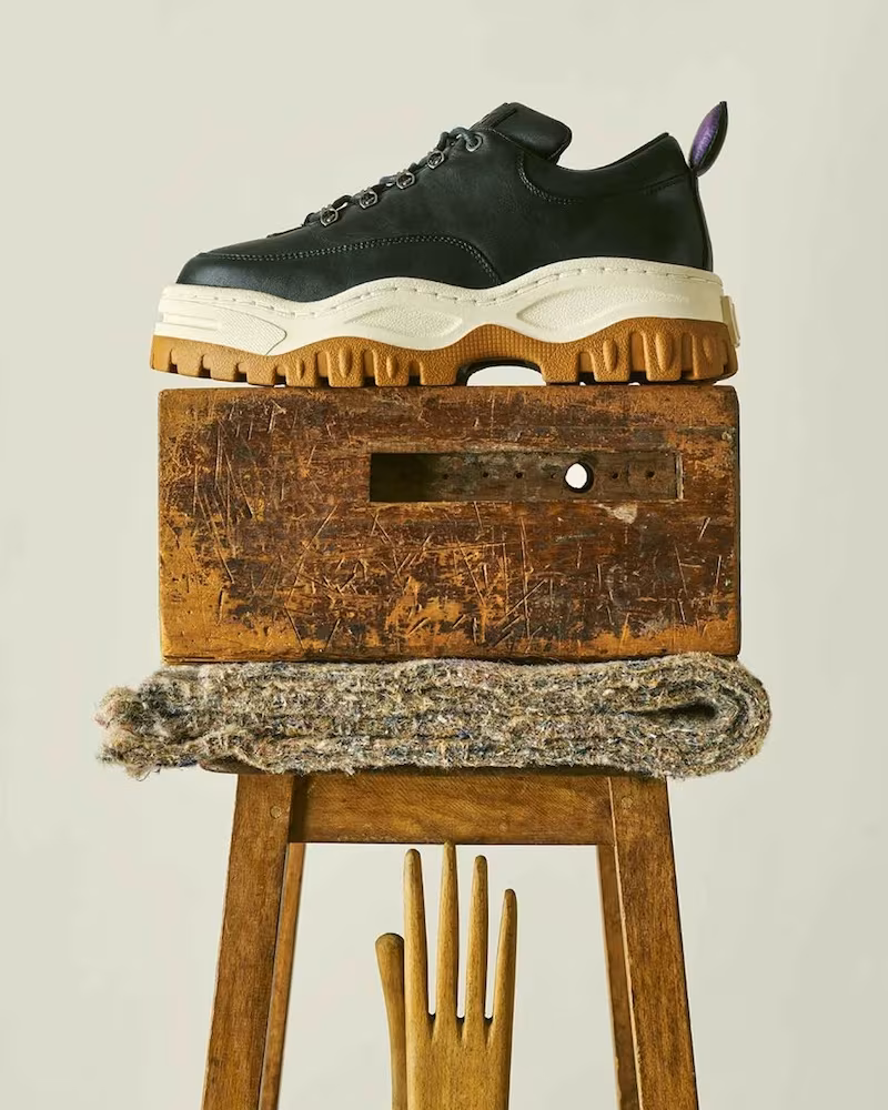Eytys Angel Low-Top Chunky-Sole Leather Trainers