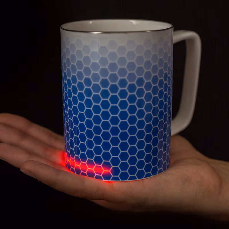 Glowstone Honeycomb Self-Heating Smart Mug
