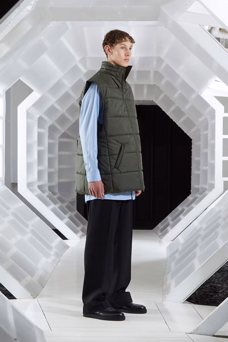 Martine Rose Oversized Padded Gilet Jacket