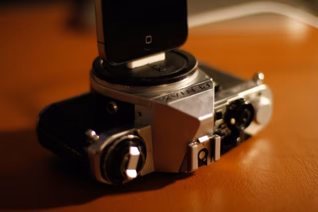 Vintage Camera Dock 