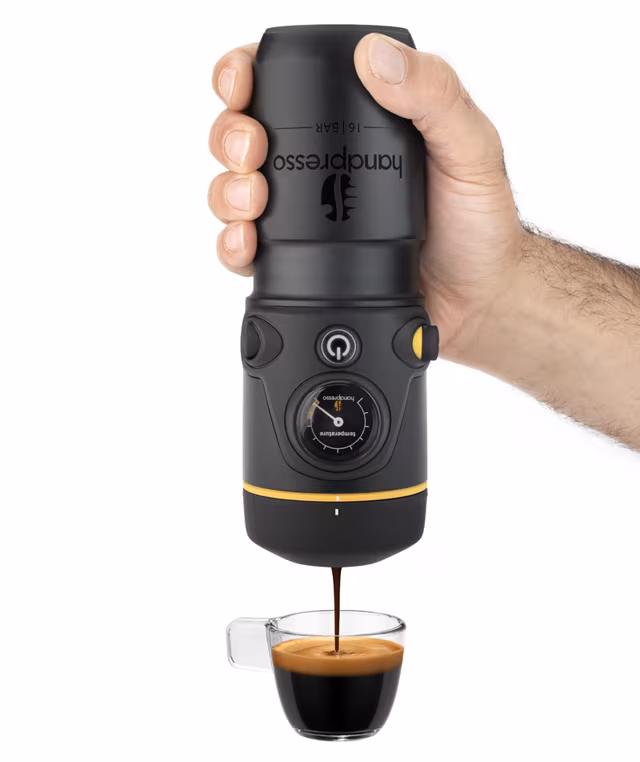 Handpresso Auto: the espresso machine for the car